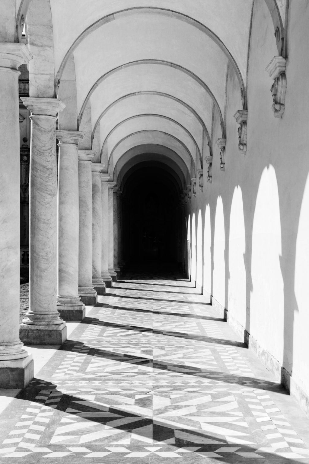 porticato certosa di San Martino