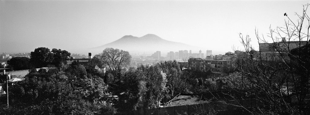 il Vesuvio dal bosco di Capodimonte