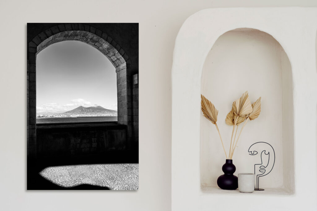 il Vesuvio nel castel dell' Ovo - immagine 2