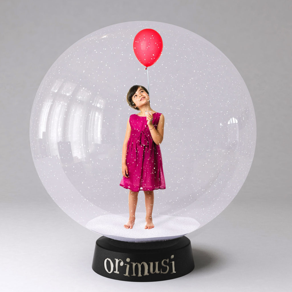 campagna pubblicitaria per Orimusi, azienda indipendente di moda bambino di avanguardia, souvenir